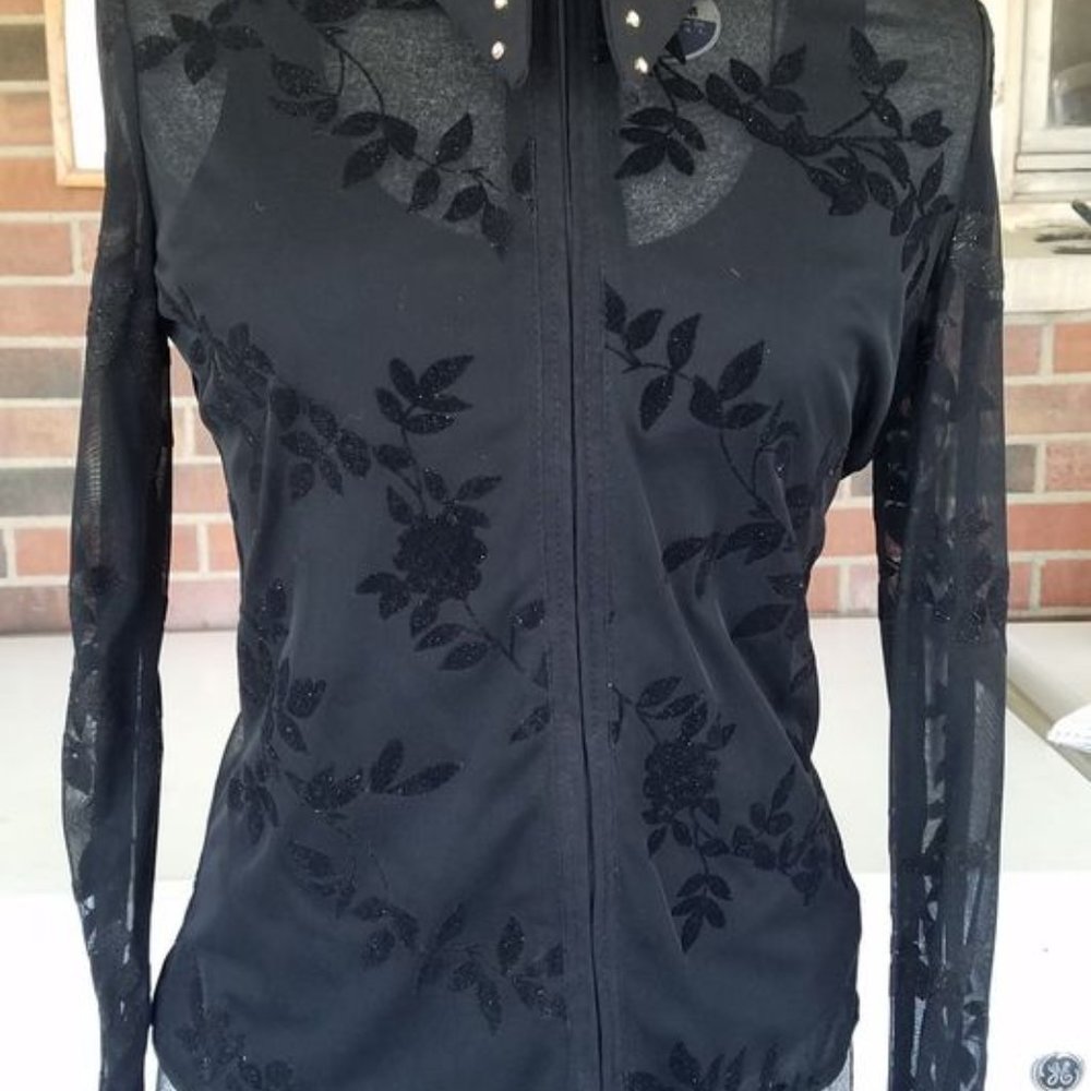 SHOWTIME black western show shirt